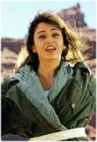 Aishwarya Rai in her green jacket