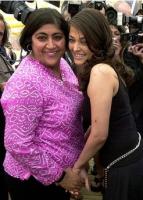 Aishwarya Rai with director, Gurinder Chadha