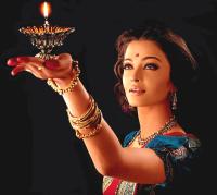 Aishwarya Rai with her Indian look